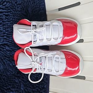 Toddler Jordan 11 cherry red